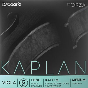 D'Addario Kaplan Forza Viola G String K413 �_�_���I ���B�I���� �~�f�B�A���e���V���� �o���� G��