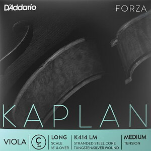 D'Addario Kaplan Forza Viola C String K414 �_�_���I ���B�I���� �~�f�B�A���e���V���� �o���� C��