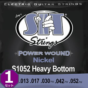 SIT S1052 Power Wound Heavy Bottom 010-052 エスアイティー エレキギター弦