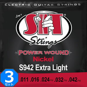 3Zbg SIT S942 Power Wound Extra Light 009-042 GXACeB[ GLM^[