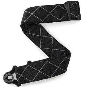 D'Addario Auto Lock Strap Black Diamond Padded 50BAL02 __I I[gbN M^[Xgbv