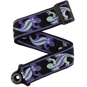 D'Addario Auto Lock Straps Teal Lizards 50BALPW02 �_�_���I �I�[�g���b�N �M�^�[�X�g���b�v