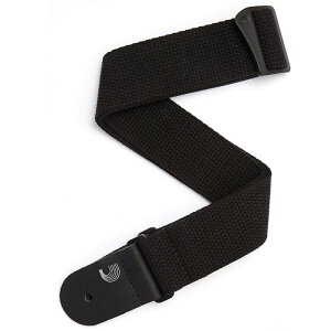 D'Addario Cotton Strap Black 50CT00 �_�_���I �M�^�[�X�g���b�v