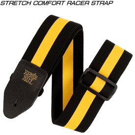 ERNIE BALL Confort Strap Racer Yellow #5328 アーニーボール ギターストラップ