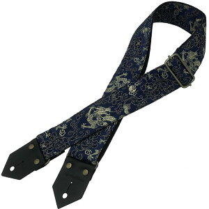 Spice Note Strap Dragons & Flowers ES-PJ50DF/NAV スパイスノート ギターストラップ