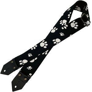 Spice Note Strap "Foot Prints" ES-PP50FP/BLK スパイスノート ギターストラップ
