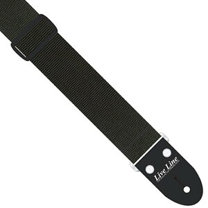 Live Line Polypropylen Strap LS1200BK ���C�u���C�� �M�^�[�X�g���b�v �u���b�N