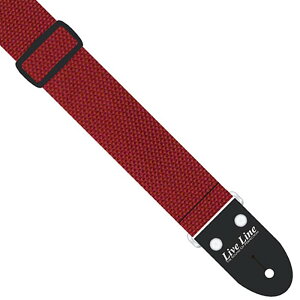Live Line Polypropylen Strap LS1200DRD ���C�u���C�� �M�^�[�X�g���b�v �_�[�N���b�h