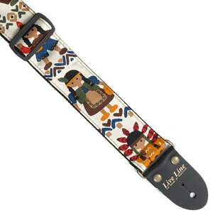 Live Line Fabric Strap LS2000WH ���C�u���C�� �M�^�[�X�g���b�v 50mm�� �C���f�B�A��/�z���C�g