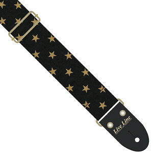 Live Line Fabric Strap LS2400GS ���C�u���C�� �M�^�[�X�g���b�v 50mm�� �S�[���h�X�^�[