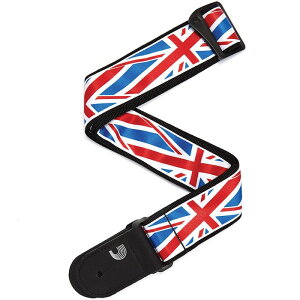 D'Addario Woven Strap Union Jack 50A11 �_�_���I �M�^�[�X�g���b�v
