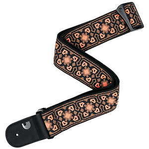 D'Addario Eco Comfort Strap Jacquard Woven Brown/Orange 50RW02 �_�_���I �M�^�[�X�g���b�v