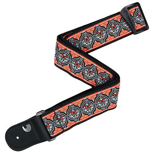 D'Addario Eco Comfort Strap Jacquard Woven Orange 50RW06 �_�_���I �M�^�[�X�g���b�v