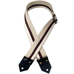 Spice Note Strap Original ES-C5022-VWN Brown/White スパイスノート ギターストラップ