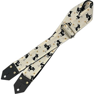 Spice Note Strap Black Cat ES-PP50BC/WHT �X�p�C�X�m�[�g �M�^�[�X�g���b�v