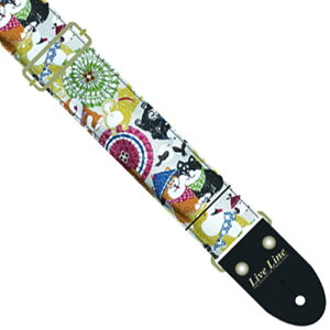 Live Line Fabric Strap LS2400DOG CuC M^[Xgbv 50mm ahbO