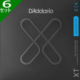 6セット D'Addario XTABR1253 Regular Light 012-053 80/20 Bronze ダダリオ コーティング弦 アコギ弦