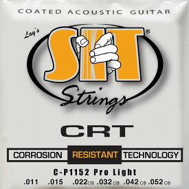 SIT CP1152 CRT Coated Pro Light 011-052 Phosphor Bronze エスアイティー コーティング弦 アコギ弦