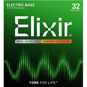 o Elixir Nanoweb #15332 High-C .032 GNT[ R[eBO x[X