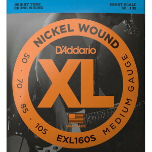 D'Addario EXL160S Nickel Wound 050-105 Short Scale __I x[X
