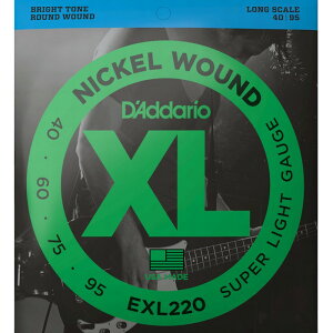 D'Addario EXL220 Nickel Wound 040-095 Long Scale __I x[X