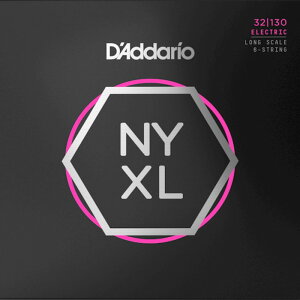 6p D'Addario NYXL32130 Bass Strings 032-130 Long Scale __I x[X