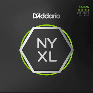 5p D'Addario NYXL45125 Bass Strings 045-125 Long Scale __I x[X