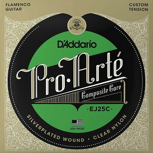 D'Addario EJ25C Pro Arte Clear Nylon Composite Flamenco __I NVbN