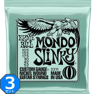 3Zbg ERNIE BALL #2211 Mond Slinky 010.5-052 A[j[{[ GLM^[