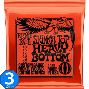 3Zbg ERNIE BALL #2215 Skinny Top Heavy Bottom 010-052 A[j[{[ GLM^[
