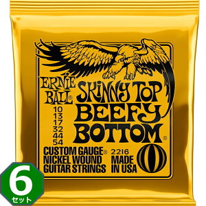 6Zbg ERNIE BALL #2216 Skinny Top Beefy Bottom 010-054 A[j[{[ GLM^[