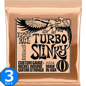 3Zbg ERNIE BALL #2224 Turbo Slinky 009.5-046 A[j[{[ GLM^[