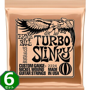 6Zbg ERNIE BALL #2224 Turbo Slinky 009.5-046 A[j[{[ GLM^[