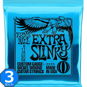 3Zbg ERNIE BALL #2225 Extra Slinky 008-038 A[j[{[ GLM^[