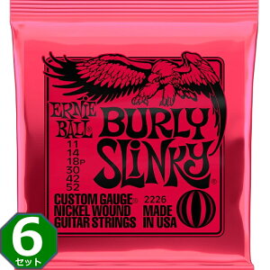 6Zbg ERNIE BALL #2226 Burly Slinky 011-052 A[j[{[ GLM^[