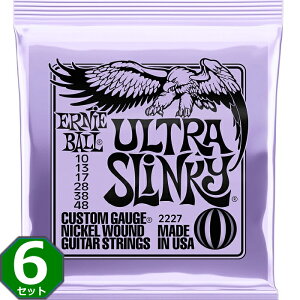 6Zbg ERNIE BALL #2227 Ultra Slinky 010-048 A[j[{[ GLM^[