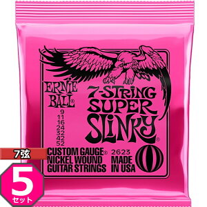 5Zbg 7p ERNIE BALL #2623 Super Slinky 009-052 A[j[{[ GLM^[