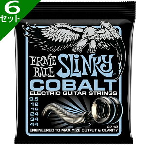 6Zbg ERNIE BALL #2712 Cobalt Primo Slinky 009.5-044 A[j[{[ GLM^[