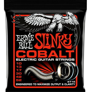 ERNIE BALL #2715 Cobalt Skinny Top Heavy Bottom 010-052 A[j[{[ GLM^[