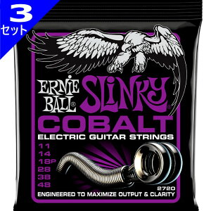 3Zbg ERNIE BALL #2720 Cobalt Power Slinky 011-048 A[j[{[ GLM^[