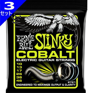 3Zbg ERNIE BALL #2721 Cobalt Regular Slinky 010-046 A[j[{[ GLM^[