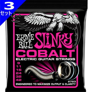3Zbg ERNIE BALL #2723 Cobalt Super Slinky 009-042 A[j[{[ GLM^[