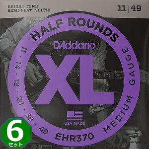 6Zbg D'Addario EHR370 Half Rounds 011-049 __I n[tEh GLM^[