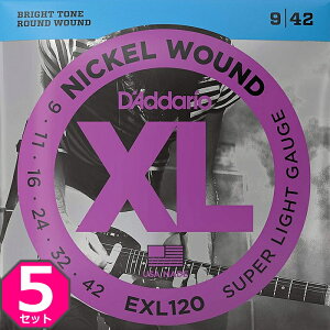 5Zbg D'Addario EXL120 Nickel Wound 009-042 __I GLM^[
