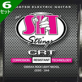 6セット SIT CS9.544 CRT Coated Electric Rock Light 009.5-044 エスアイティー コーティング弦 エレキギター弦