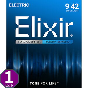 Elixir Polyweb #12000 Super Light 009-042 GNT[ R[eBO GLM^[