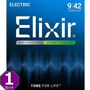 Elixir OPTIWEB #19002 Super Light 009-042 GNT[ R[eBO GLM^[