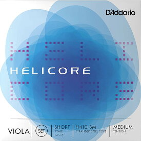 D'Addario Helicore Viola Strings H410 SM ダダリオ ヴィオラ弦 ショートスケール ミディアムテンション セット