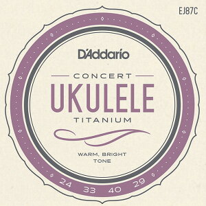 D'Addario EJ87C Pro-Arte Titanium Concert �_�_���I �E�N������ �R���T�[�g