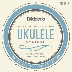 D'Addario EJ88T-8 Nyletech Tenor __I EN ei[ 8p